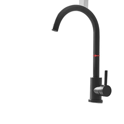 Immagine prodotto di Rubinetto da bagno, superficie nera opaca, comando monocomando, nero C02