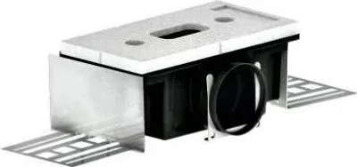 Produktbild von Zehnder Luftdurchlassgehäuse CLD-P 90 seitlich Höhe 140 mm