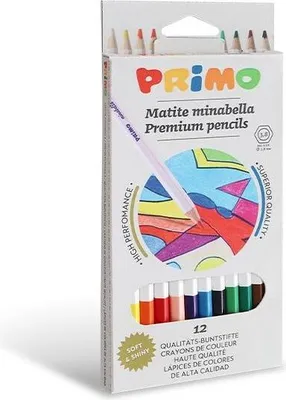 Immagine prodotto di Primo 522MINAB12 pastello colorato Multicolore 12 pz