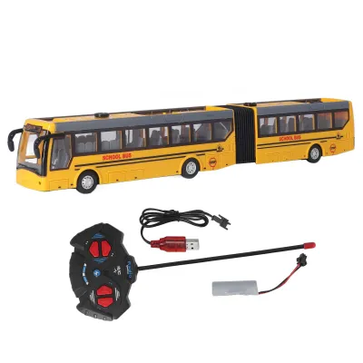 Obrázok produktu pre RC školský autobus v mierke 1:32: dopredu, dozadu, doľava, doprava - diaľkovo ovládaný autobus pre deti