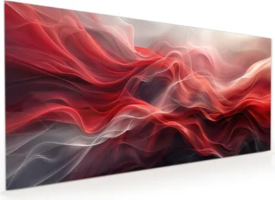 Produktbild von Küchenrückwand Spritzschutz Glas mit Motiv Abstrakte Wellen 40 x 40 cm