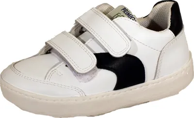 Produktbild von Primigi Pun 19200 - Bianco-Nero Leder Größe: 28 Normal
