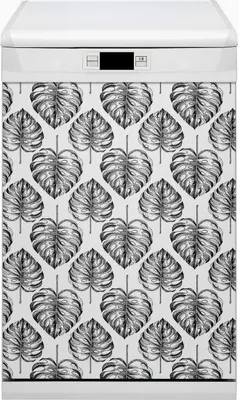 Produktbild von Magnet Folie für Geschirrspüler Küche Magnetmatte 45x80 cm  Dekor Geschirrspüle  - Monster
