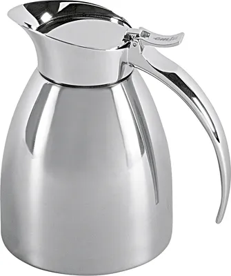 Produktbild von Emsa 502663 Isolierkanne. Edelstahl. 0.3 Liter. Easy Open Verschluss. Eleganza