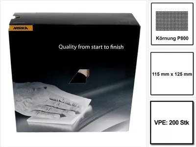 Obrázok produktu pre Mirka Goldflex Soft 115x125mm P800 200ks ( 2912707081 ) Podložka pod ruku v roli perforovaná