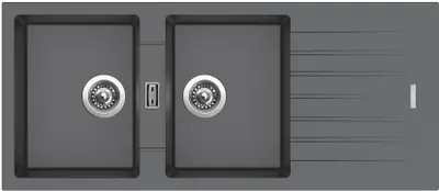 Obrázek produktu pro Sinks PERFECTO 1160 DUO Titanium