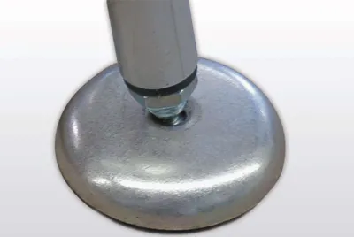Produktbild von Guenzburger Steigtechnik Fußplatten für Aluminium-Arbeitspodeststarr 050042