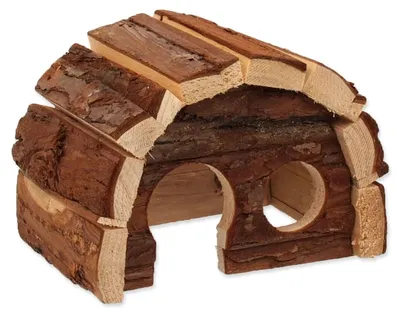 Obrázek produktu pro Domek Small Animals Hobit dřevěný 15x10x9cm