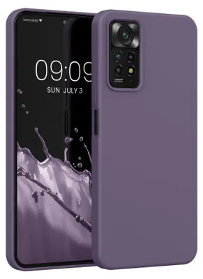 Produktbild von kwmobile Handyhülle für Xiaomi Redmi Note 11 Pro / Note 11 Pro (5G) / Note 12 Pro (4G) Hülle - Case Silikon - Kabelloses Laden - Schutzhülle Cover in
