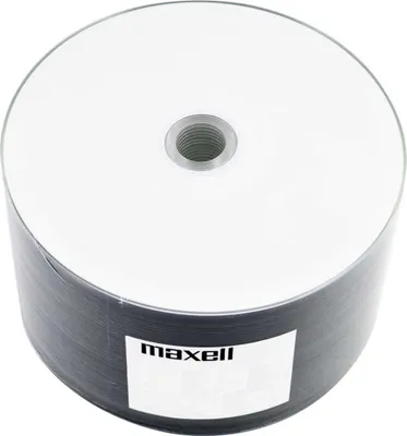 Produktbild von Maxell DVD-R 4.7, Inkjet white, Shrink 50