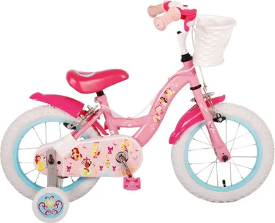 Immagine prodotto di Bicicletta per bambini Disney Princess, 14 pollici, senza freno a mano libera