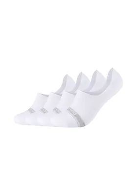 Produktbild von Mustang Füßlinge 4er-Pack True Denim Organic Baumwolle mit angenehmer Baumwolle white 43-46