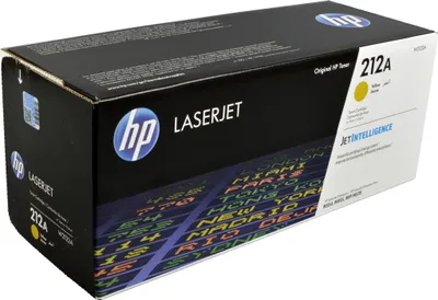 Produktbild von HP 212A Gelb Original LaserJet Tonerkartusche, 4500 Seiten, 0 Seiten, Gelb, 1 Stück(e)