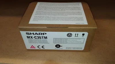 Produktbild von SHARP MXC35TM Magenta toner cartridge