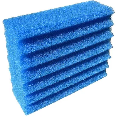 Produktbild von HEISSNER Ersatz Filterschwämme blau, Wasserfilterschwamm, Blau, FPU10100, FPU16000, FPU24000, FPU40000, 1 Stück(e), 85 mm, 230 mm