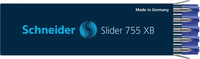 Produktbild von Schneider Slider 755 Kugelschreiberminen XB 10 St. blau, 10 St.