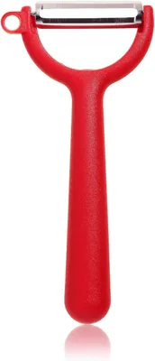 Image de Éplucheur en Y Kochblume Lisse  rouge Plastique, acier inoxydable 22093.04