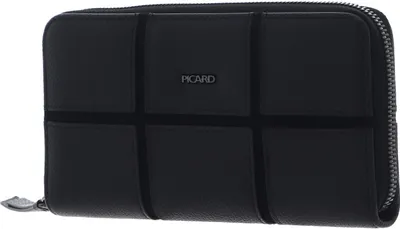 Produktbild von PICARD Geldbörse O X O 1 Zip Around Wallet Black schwarz