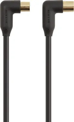Zdjęcie produktu dla BELKIN Kabel koncentryczny antenowy pod kątem 90dB 2m