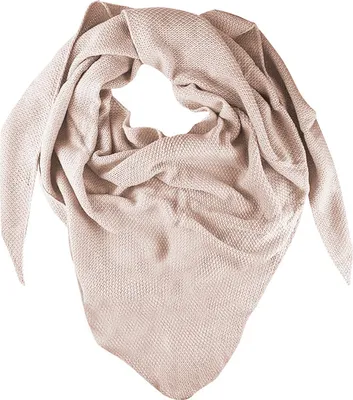 Produktbild von XL Strick Dreieckstuch - Schal 200 x 80 cm | Creme