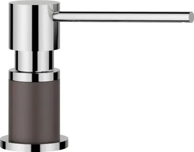 Produktbild von Spülmittelspender Blanco LATO felsgrau/chrom 525817