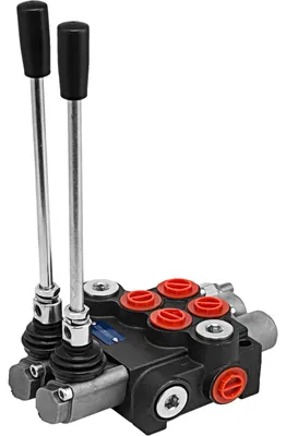 Zdjęcie produktu dla Zawór Hydrauliczny Vevor 2 Z Dźwignią Ręczną 11 Gpm 6 3 Kg Regulacja Mocny