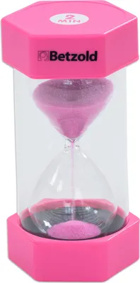 Produktbild von Betzold Sanduhr, Zeitintervall: 2 Minuten, Größe: klein