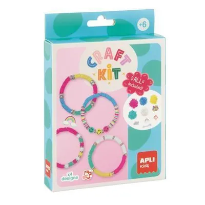 Obrázok produktu pre Súprava kreatívnych náramkov "Craft Kit", korálky, APLI Kids 20570