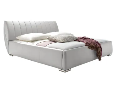 Produktbild von Meise Möbel 664-99-50000 Bern Polsterbett ; Farbe: Weiß ; Maße (BxLxH): 180 cm x 200 cm x 97 cm