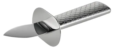 Oestermesser, Edelstahl AISI 420, 18/10, spiegelpoliert, 16 cm