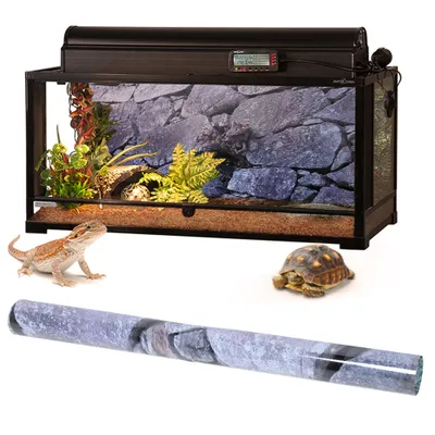 Obrázok produktu pre Akvárium nálepka,Fish Tank nálepka,Rock Stone akvárium nálepka,Akvárium dekorácie nálepka,Akvárium pozadie nálepka