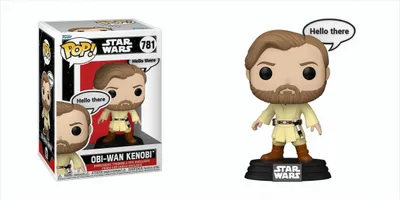 Produktbild von Funko Pop! Star Wars - Figurki Obi-Wan Kenobi, Oficjalny Produkt Winylowy