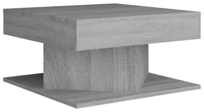 Produktbild von vidaXL Couchtisch Grau Sonoma 57x57x30 cm Holzwerkstoff