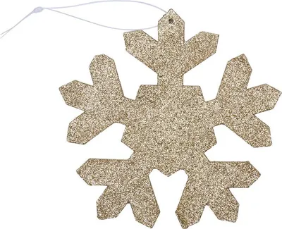 Produktbild von DECOLED Flake I, Ø 15 cm, gold