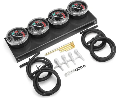 Obrázok produktu pre 4 Karburátor Synchronizátor Karburátor Hodiny Synchronizácia pre karburátor motocykla