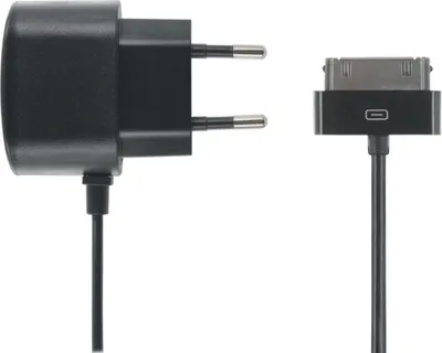 Obrázok produktu pre BLUEWAY CSIP4BKFC – Nabíjačka s káblom IP4, čierna Fnac