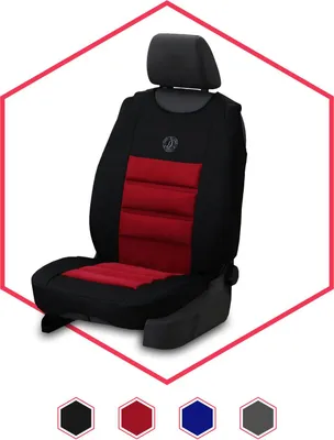Produktbild von Sitzbezüge Auto Universal Autositzbezüge Sitzauflage für Sitzschutz Vorne 1 Rot