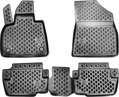 Zdjęcie produktu dla 2011-2021 Citroen DS5 dywaniki podłogowe TPE czarne 4 szt