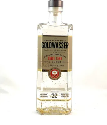 Obrázek produktu pro Gdaňská zlatá voda 40 % obj. likér s 22karátovým zlatem 700ml