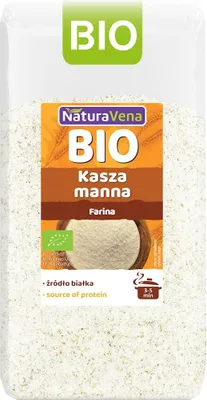 KASZA MANNA BIO 400 g - NATURAVENA