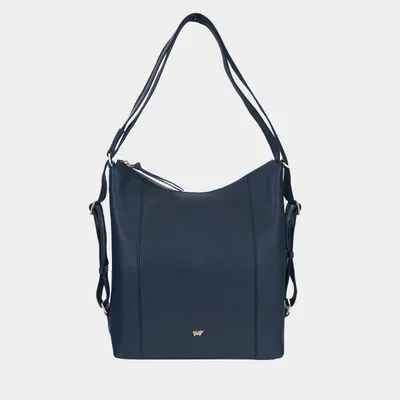 Produktbild von Rucksack HANNA Hobo Rucksack blau Damen - Leder