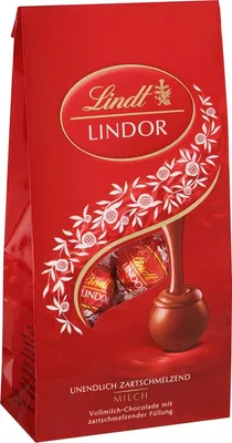 Produktbild von Lindt - LINDOR - Kugeln - MILCH 137g Tüte