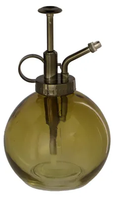 Produktbild von Esschert Pflanzenspruhflasche - Glas - olivgrun/bronze - 16,5 cm