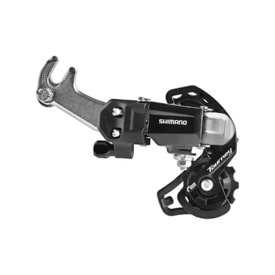 Obrázok produktu pre Zadná prehadzovačka Shimano Tourney RD-TY200 6/7-rýchlostná, s adaptérom, krátka klietka