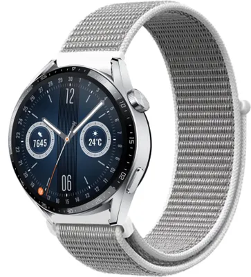 Produktbild von Strap-it Huawei Watch GT 3 46mm Nylonarmband (Muschel)