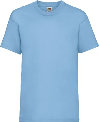 Produktbild von Fruit of the Loom Valueweight T Kids Farbe: pastellblau Größe: 98