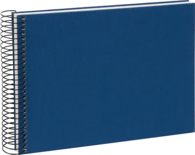 Produktbild von Goldbuch Spiralalbum Bella Vista Blau 25 x 17 cm, Einband aus Leinen, 40 Seiten