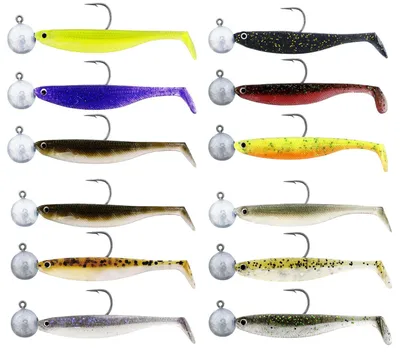 Produktbild von Westin Shadteez Slim R 'N R 5cm 3g #4 - 3 Gummifische, Farbe:Dark Water Mix 17