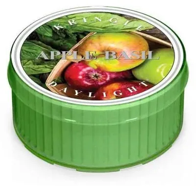 Productafbeelding van Kringle Candle Geurkaars Daylight Maxi-theelichtje, geur: appel en basilicum
