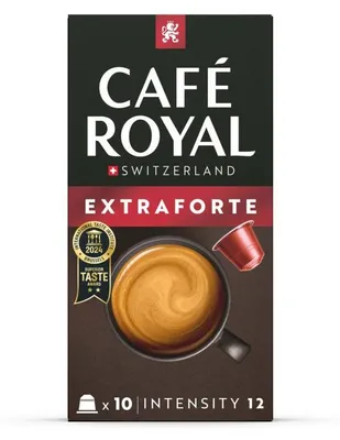 Obrázok produktu pre Café Royal 10167166, Kávová kapsula, Espresso, Tmavo pražená, Nespresso, 10 šálok, 10 kusov
